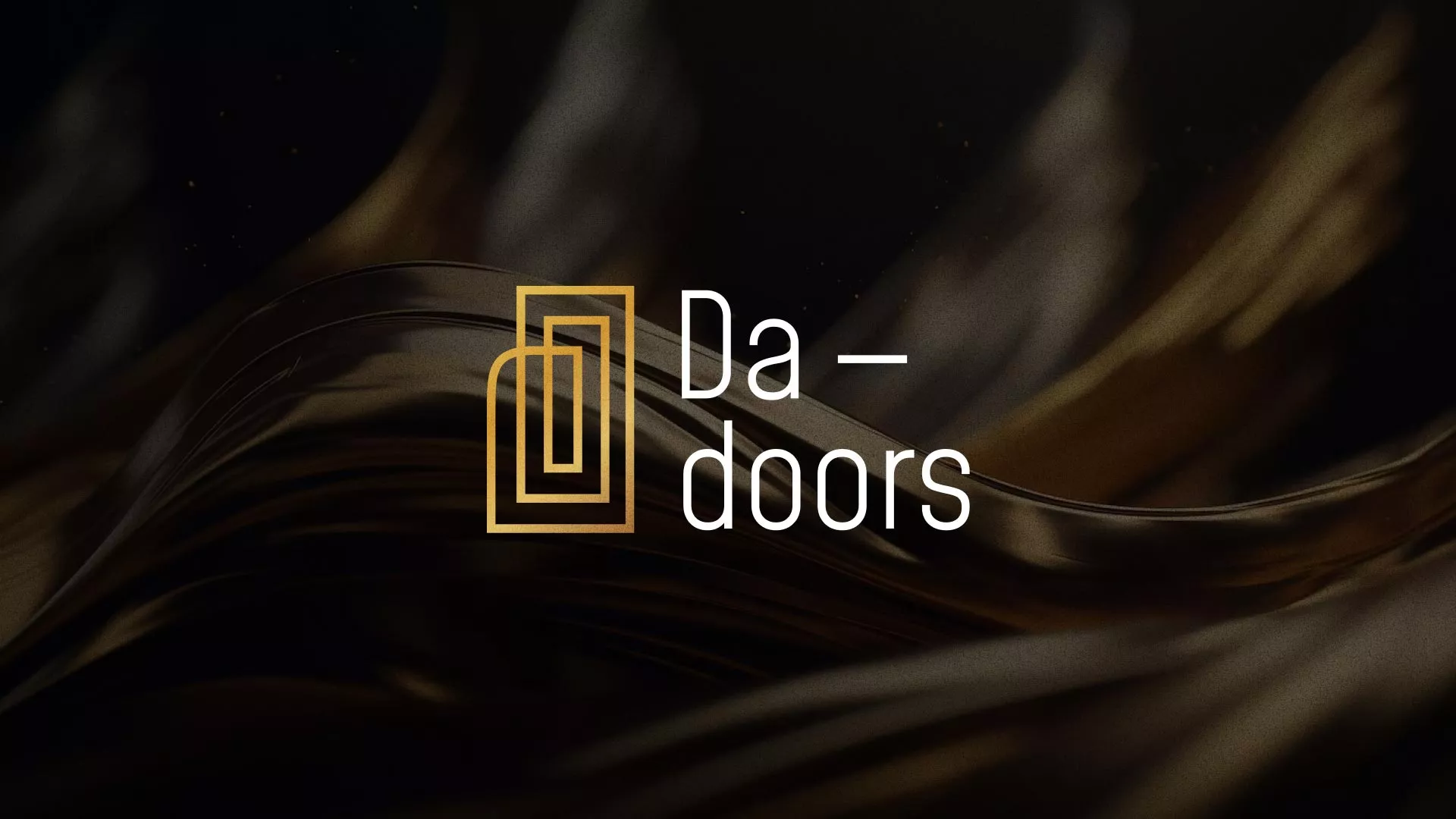 Разработка логотипа для компании «DA-DOORS» в Кедровом